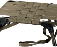 HS STRUT SEAT DELUXE TWO-WAY - COLLAPSIBLE 2" WEBBING OD GRN