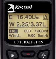 KESTREL 5700 ELITE W/APPLIED - BALLISTICS AND LINK BLACK