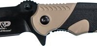 S&W KNIFE M&P M2.0 ULTRA GLIDE - 2.75" FOLDING BLADE BLACK/FDE