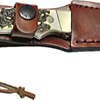 UNCLE HENRY KNIFE STAGLON 2.8" - BLADE W/LEATHER SHEATH