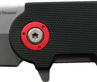 S&W KNIFE BENJI FOLDING BLADE - 4.25" TOTAL LENGTH W/BTTL OPNR