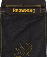 BROWNING BLACK & GOLD CLLCTN - SHELL POUCH W/BOX HOLDER BLACK