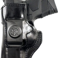 DESANTIS INSIDE HEAT HOLSTR LH - IWB LEATHER S/A HELLCAT BLACK