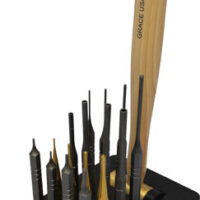 GRACE USA 17 PIECE AR15 PUNCH - & HAMMER SET W/BENCH BLOCK