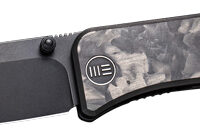 WE KNIFE BANTER 2.9" MARBLE - CARBON FIBER/BLACK STONEWASH