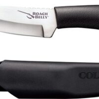 COLD STEEL ROACH BELLY 4.5" - PLAIN EDGE BLADE W/SHEATH