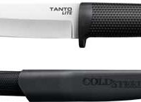 COLD STEEL TANTO LITE 6" TANTO - BLADE PLAIN EDGE W/SHEATH