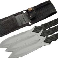 SZCO RITE EDGE 10" DRAGON - THROWING KNIFE 3PC SET W/SHTH