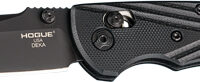 HOGUE DEKA 3.25" ABLE LCK FLDR - CLIP POINT G-10 FRAME BLACK