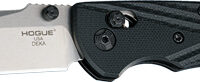 HOGUE DEKA 3.25" ABLE LCK FLDR - CLIP POINT G-10 FRAME BLACK