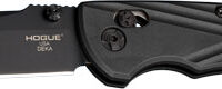 HOGUE DEKA ABLE LOCK FLDR 3.25 - CLIP POINT BLADE POLY BLACK