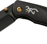 BROWNING KNIFE PRISM III FLDNG - HUNTER 2.38" BLADE BLACK ALUM