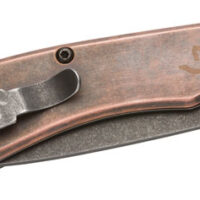 BROWNING KNIFE RIVET FOLDER - 3" COPPER W/FINGER FLIPPER