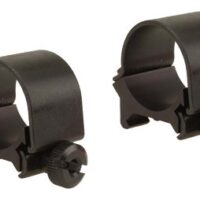 WEAVER RINGS DETACHABLE TOP - MOUNT 1" LOW MATTE .089"