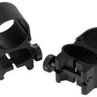 WEAVER RINGS DETACHABLE TOP - MOUNT SEE-THRU 1" MEDIUM MATTE