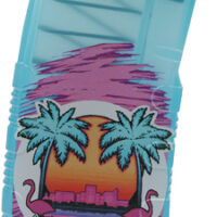 AMEND2 AR-15 MAGAZINE 5.56X45 - 30RD POLY MODC TEAL MIAMIVICE