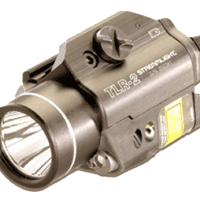 STREAMLIGHT TLR-2 LIGHT/LASER - RAIL MOUNT 3-WATT LED W/LASER