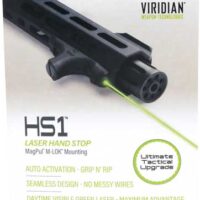 VIRIDIAN LASER HANDGUARD HS1 - GREEN W/HAND STOP M-LOK BLACK