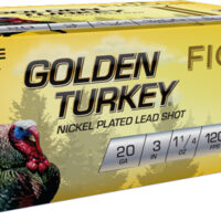 FIOCCHI GOLDEN TURKEY 20GA 3" - 1-1/4OZ #6 10RD 10BX/CS