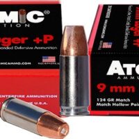 ATOMIC 9MM LUGER +P 124GR JHP - 20RD 10BX/CS