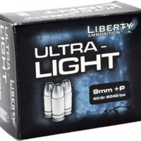 LIBERTY ULTRA LIGHT 9MM +P - 9MM LUGER 50GR HP 20RD 50BX/CS