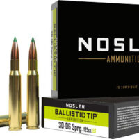 NOSLER BT 30-06 125GR - BALLISTIC TIP 20RD 10BX/CS