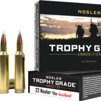 NOSLER TROPHY GRADE 22 NOSLER - 70GR ACCUBOND TIP 20RD 10BX/CS