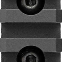 ARMASPEC PICATINNY RAIL COVERS - M-LOC 3 SLOT BLACK