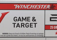 WINCHESTER USA 21 SHARP 25GR - LEAD FREE 1725FPS 100RD 20BX/C