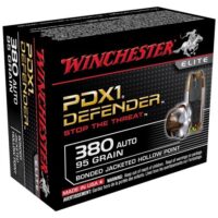WINCHESTER SUPREME ELITE 380 - ACP 95GR PDX1 DEF 20RD 10BX/CS