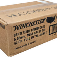 WINCHESTER USA 5.56X45 62GR - GREENT TIP 1000RD CASE LOT