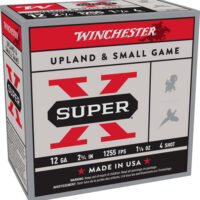 WINCHESTER SUPER-X 12GA 2.75" - 1-1/8OZ #4 1255FPS 250RD CASE