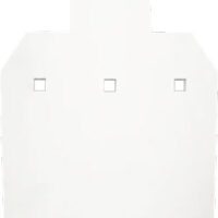 BASH TARGET AR500 SILHOUETTE - HALF SIZE 9"X15"-3/8" THICK