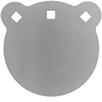 BASH TARGET AR550 GONG TARGET - ROUND 6"-1/2" THICK