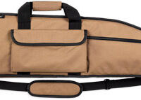 BULLDOG DELUXE LONG RANGE CASE - 55" TAN W/ BLK 2 ACCESS POCKET