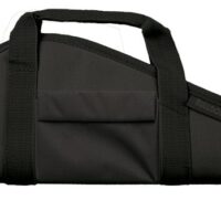 BULLDOG PISTOL CASE 15" BLACK - ACCESSORY POCKET & CARRY STRAP