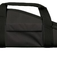BULLDOG PISTOL CASE 18" BLACK - ACCESSORY POCKET & CARRY STRAP