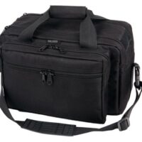 BULLDOG EXTRA LARGE RANGE BAG - BLACK W/ PISTOL RUG
