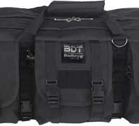 BULLDOG 42" DOUBLE TACTICAL CS - 3 LARGE ACCESS POCKETS BLACK