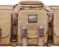 BULLDOG 42" DOUBLE TACTICAL CS - 3 LARGE ACCESS POCKETS TAN