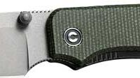 CIVIVI KNIFE BABY BANTER 2.34" - GREEN MICARTA/GRAY STNWSH