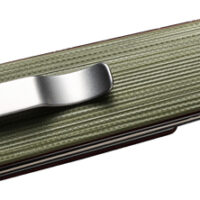 CIVIVI KNIFE SENDY 2.83" - MILLED GREEN/RED G-10 SATIN