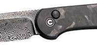 CIVIVI KNIFE ELEMENTUM 3.47" - MARBLE CARBON FIBER/BLK STNWSH
