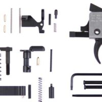 CMC AR15/AR10 LOWER PARTS KIT - WITH 3-3.5LB CURVED TRIGGER