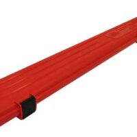 MTM GUN CLEANING ROD CASE RED - HOLDS 4 RODS UP TO 47.5" LONG