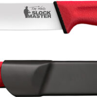 COLD STEEL SLOCK MASTER 6.75" - PLAIN EDGE BLADE RED TIM WELLS