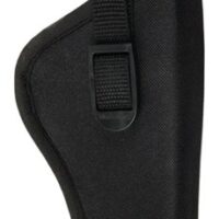 BULLDOG OWB HOLSTER W/ TB RH - PIT BULL NYLON BLACK MED REVOL