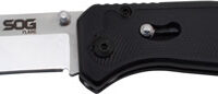 SOG KNIFE FLARE SATIN POLISH - STRAIGHT EDGE 3.5" BLADE
