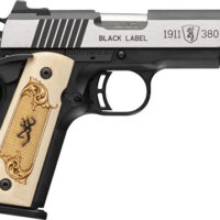 BROWNING 1911-380 BLACK LABEL - 380ACP 3.58"FS 10RD MAPLE