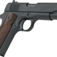 TISAS 1911 TANK COMMANDR 9MM - 4.25" BBL WOOD GRIP 9RD BLACK